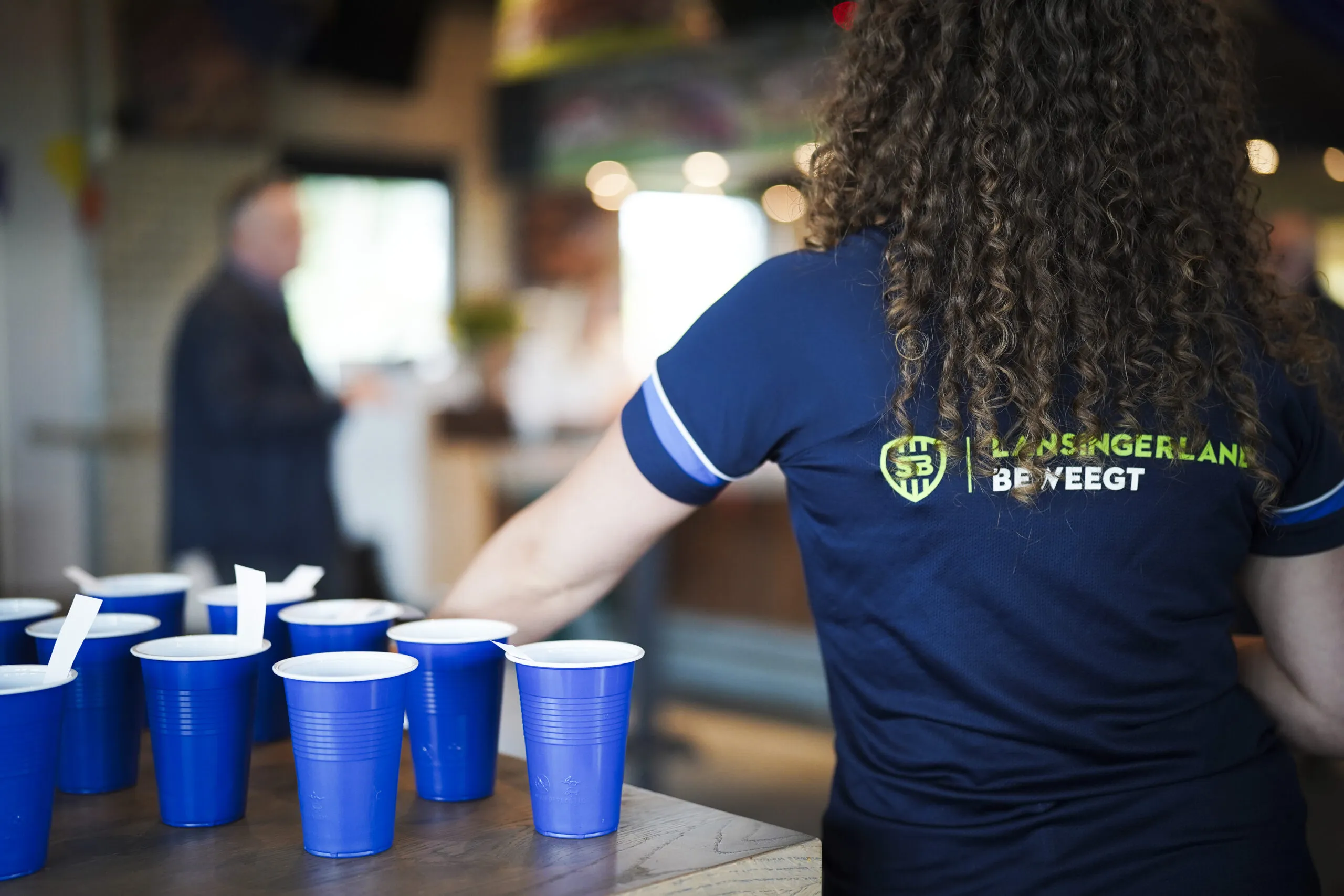 Medewerker van Lansingerland op de kick-off